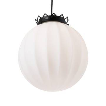 Lámpara de techo Karl Filip - vidrio opal/negro - Watt & Veke