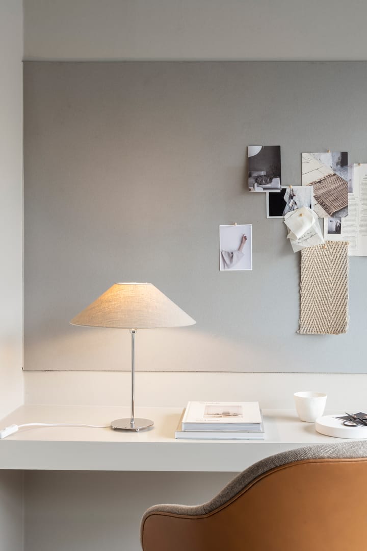 Pantalla de lámpara Basic flat Ø36 cm, Natural Watt & Veke
