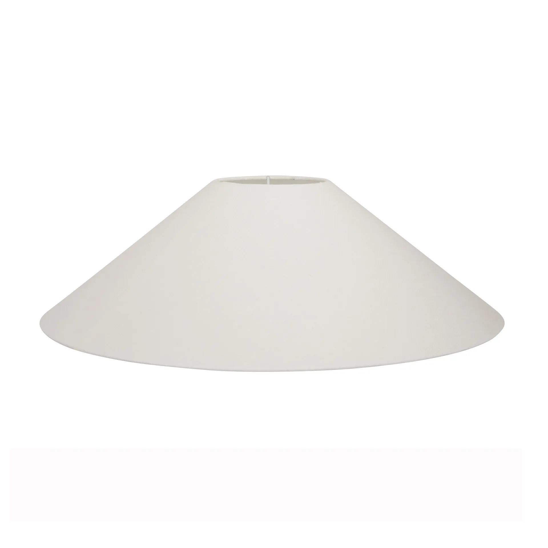 Pantalla de lámpara Basic flat Ø42 cm, White Watt & Veke