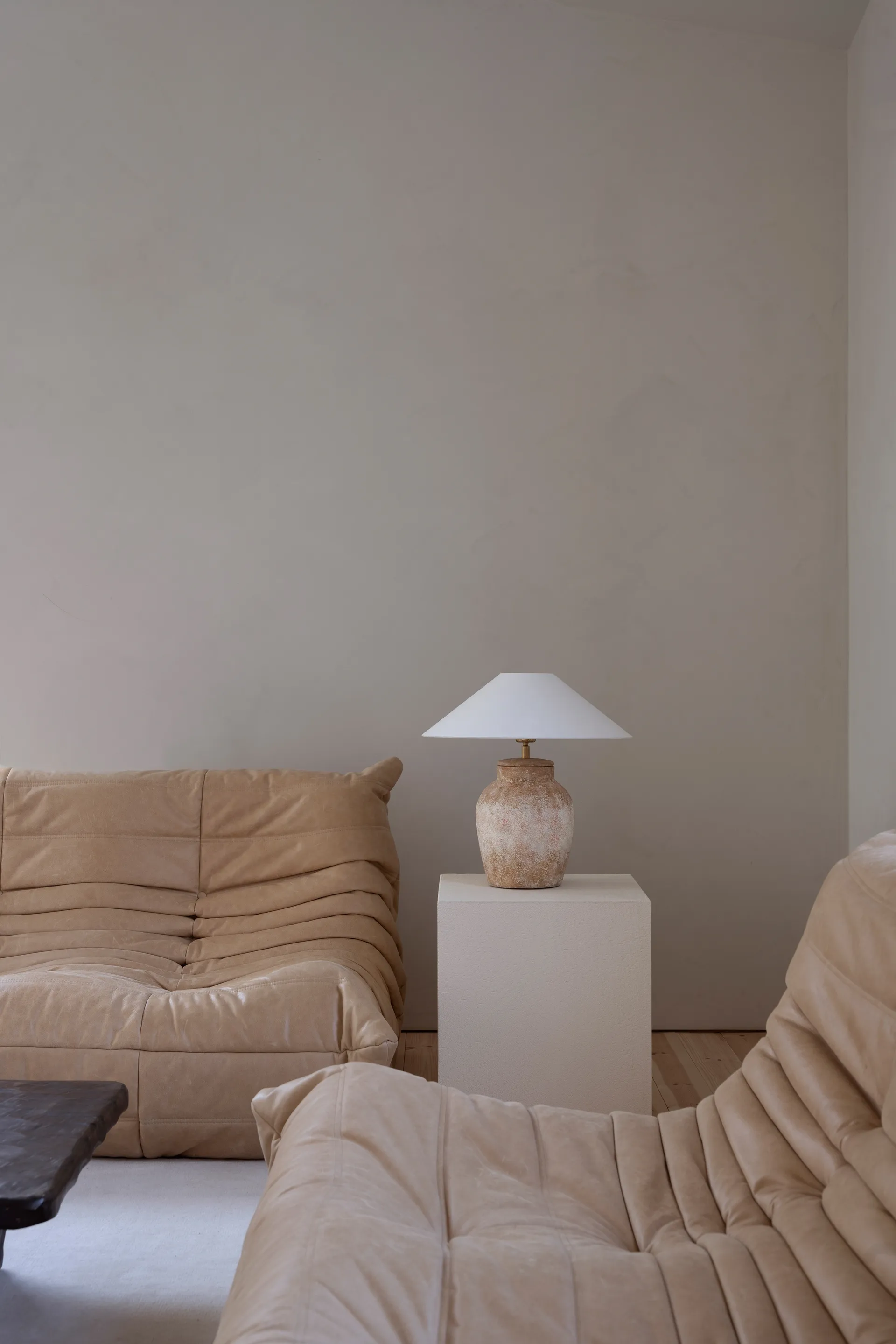 Pantalla de lámpara Basic flat Ø42 cm, White Watt & Veke