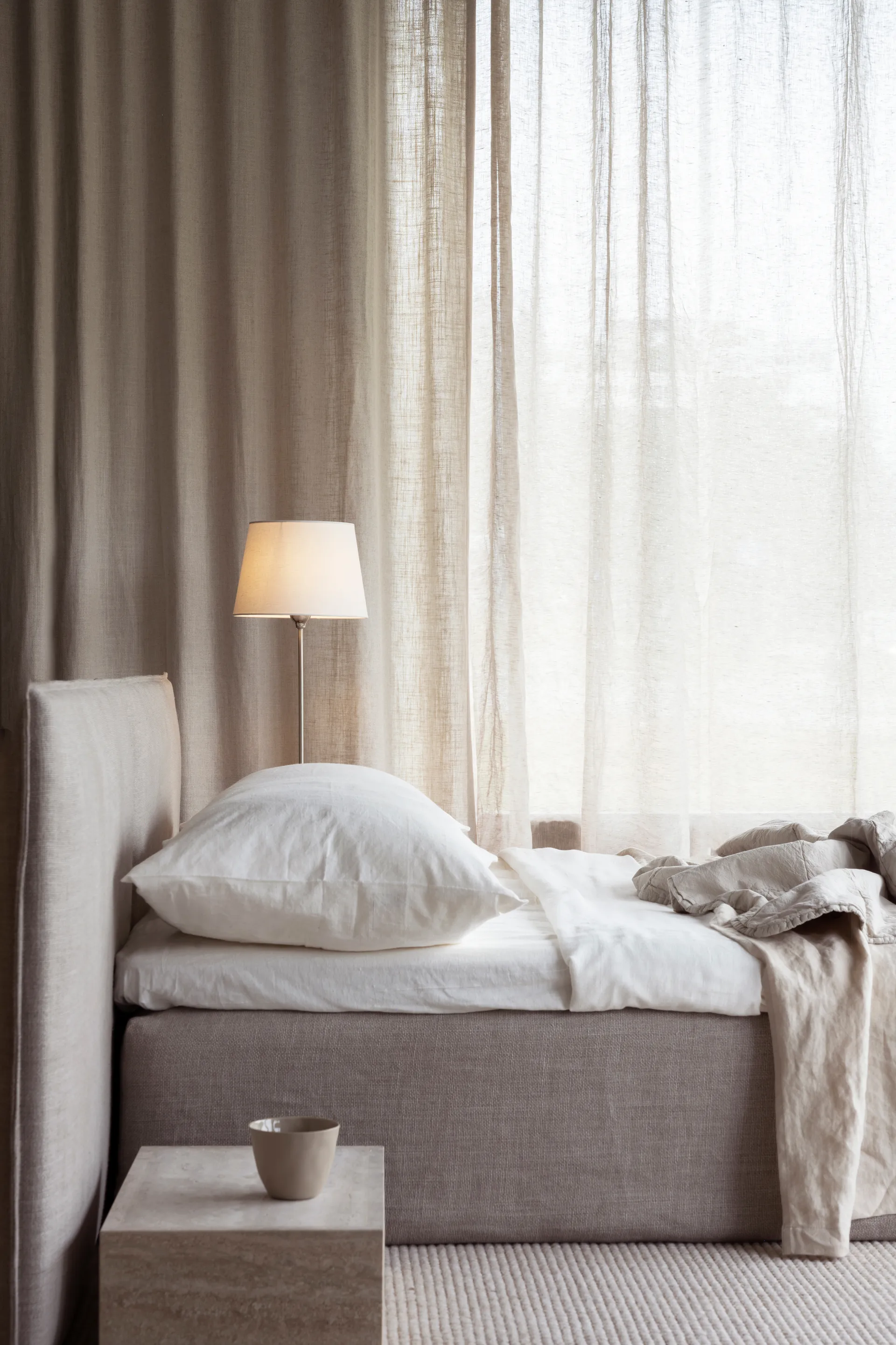 Pantalla de lámpara Basic stright Ø26 cm, White Watt & Veke