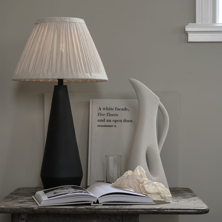 Pantalla de lámpara Ella Ø33 cm, Natur Watt & Veke