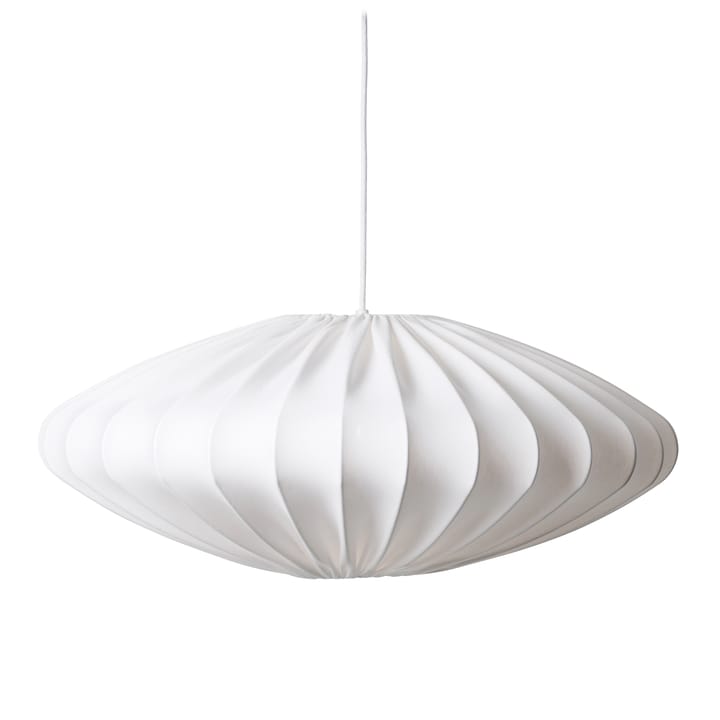 Pantalla de lámpara Ellipse 65 cm algodón - blanco - Watt & Veke