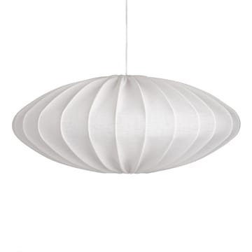 Pantalla de lámpara Ellipse P65 cm lino - blanco - Watt & Veke