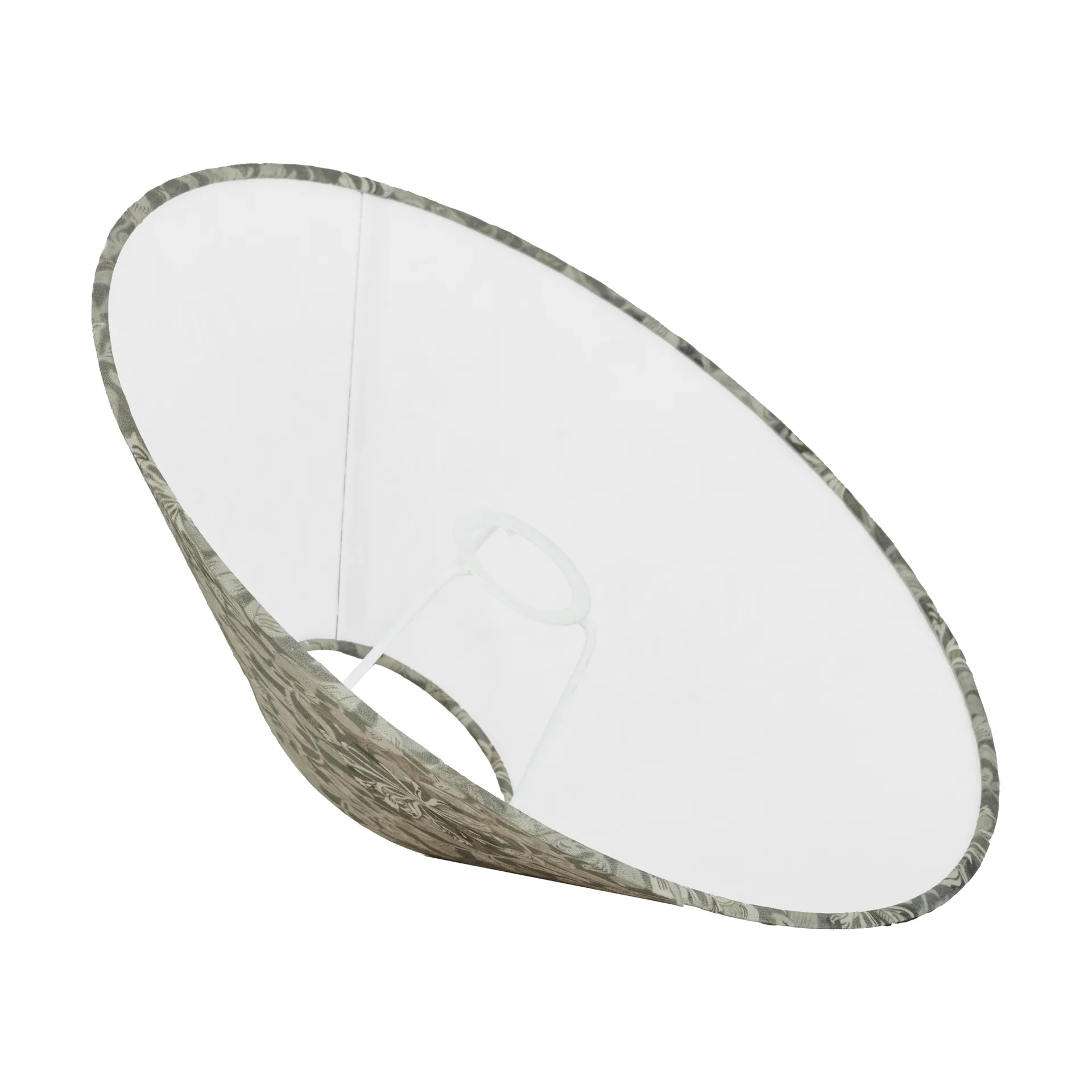 Pantalla de lámpara Flat shade, Honeysuckle beige, Ø36x10 cm Watt & Veke