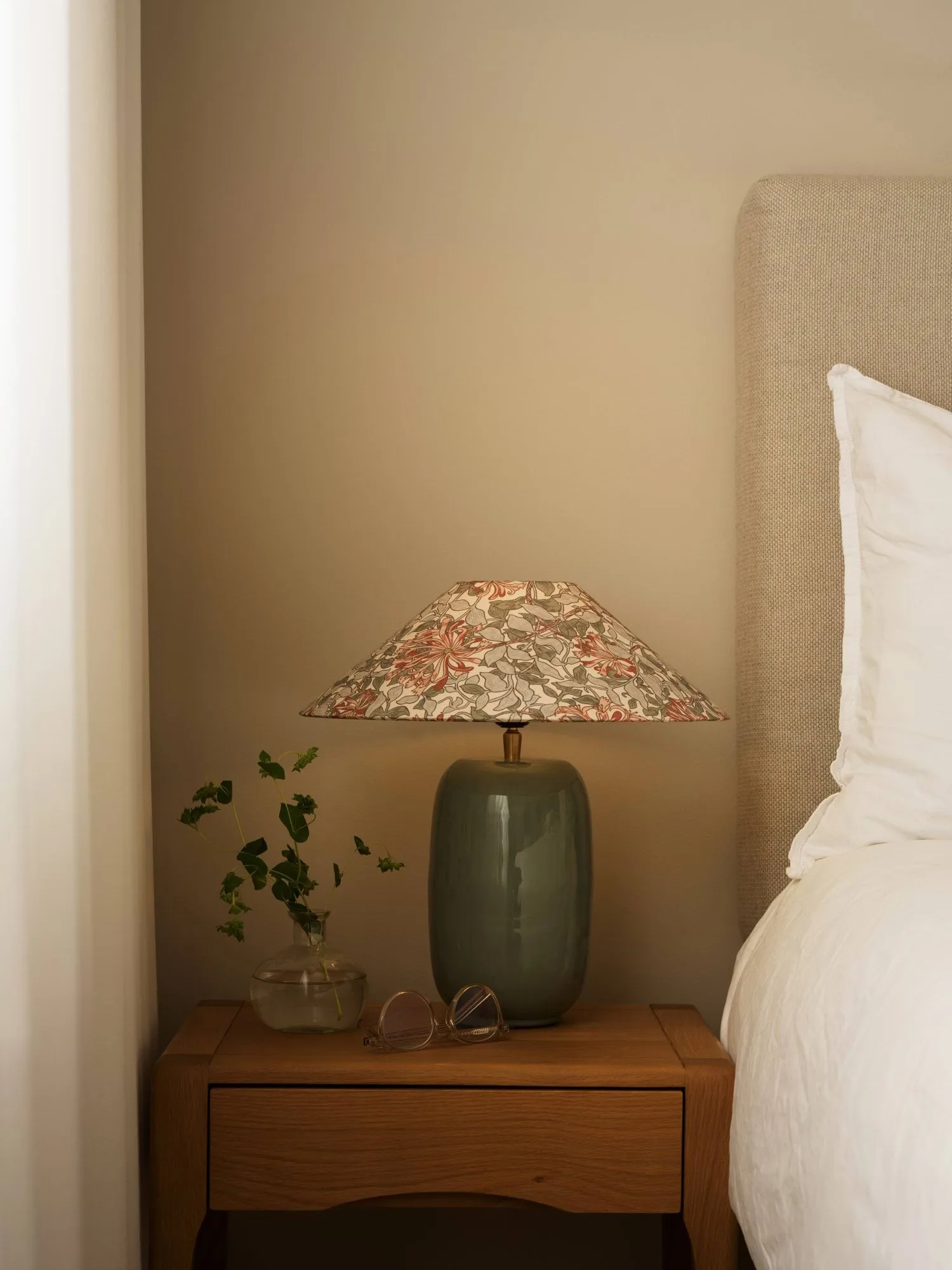Pantalla de lámpara Flat shade, Honeysuckle blush, Ø36x10 cm Watt & Veke