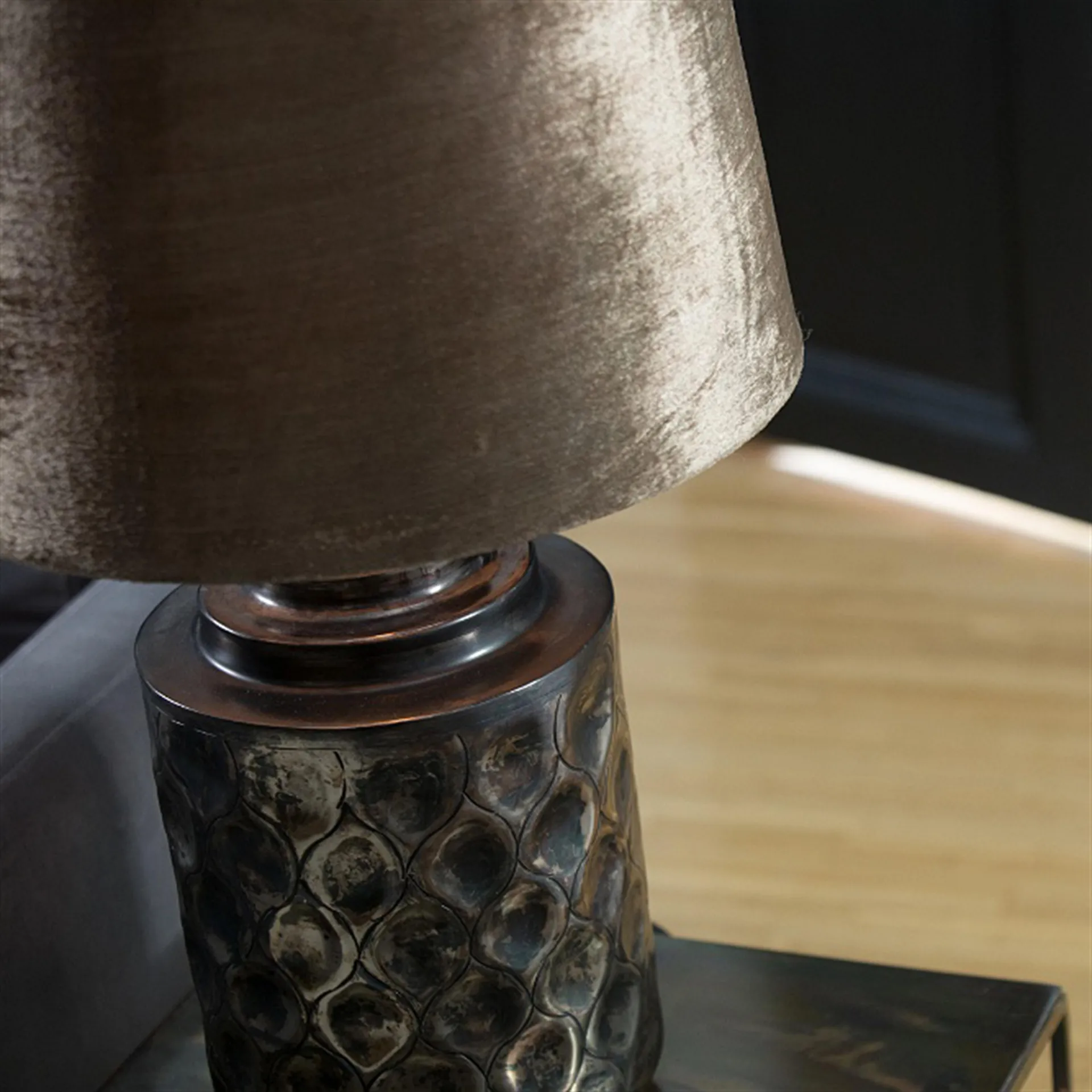 Pantalla de lámpara Lola 26 cm, oro Watt & Veke