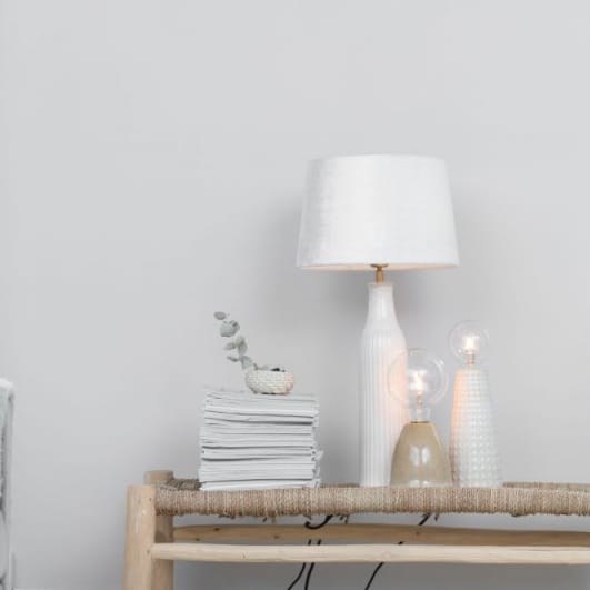 Pantalla de lámpara Lola 33 cm, cream (blanco) Watt & Veke