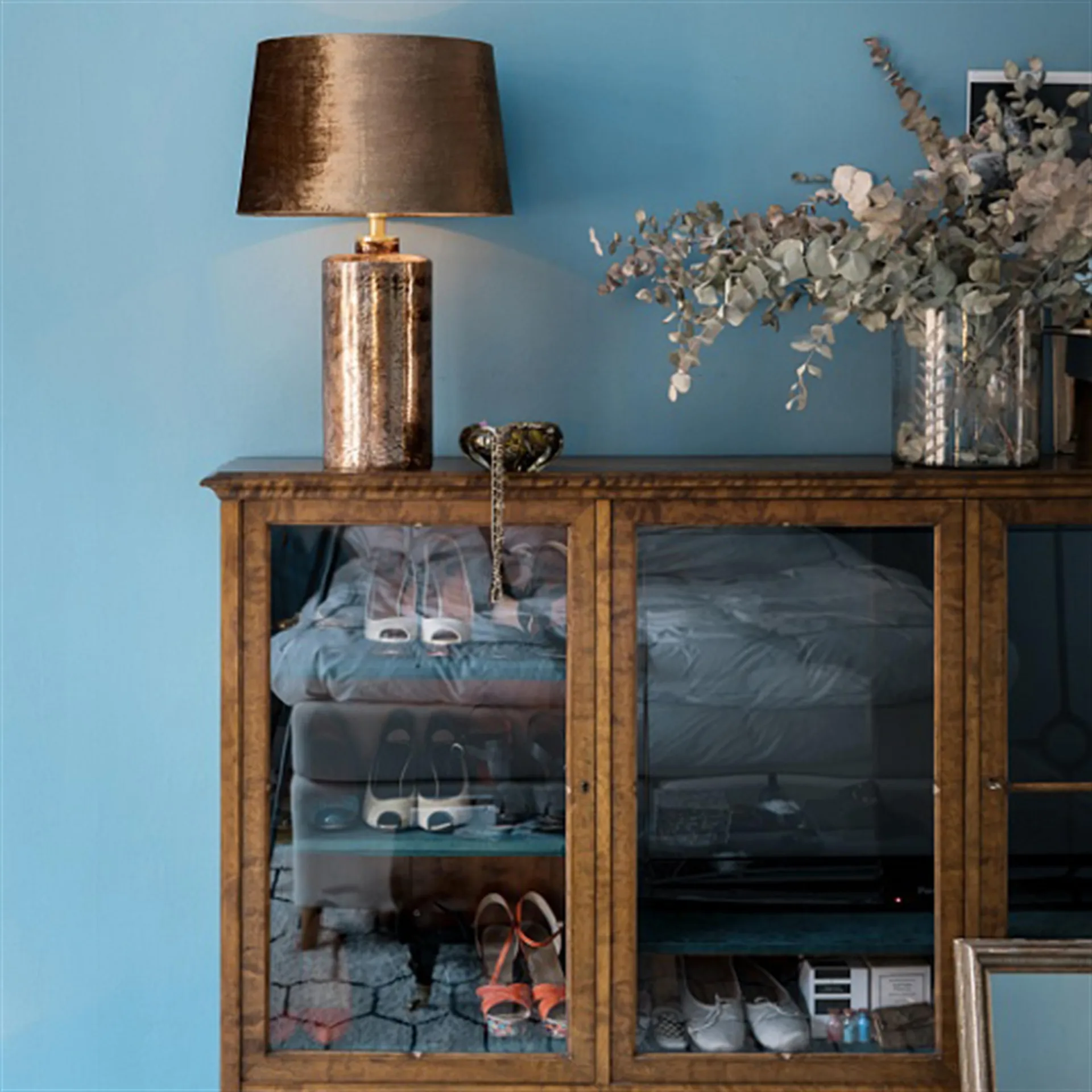 Pantalla de lámpara Lola 33 cm, oro Watt & Veke