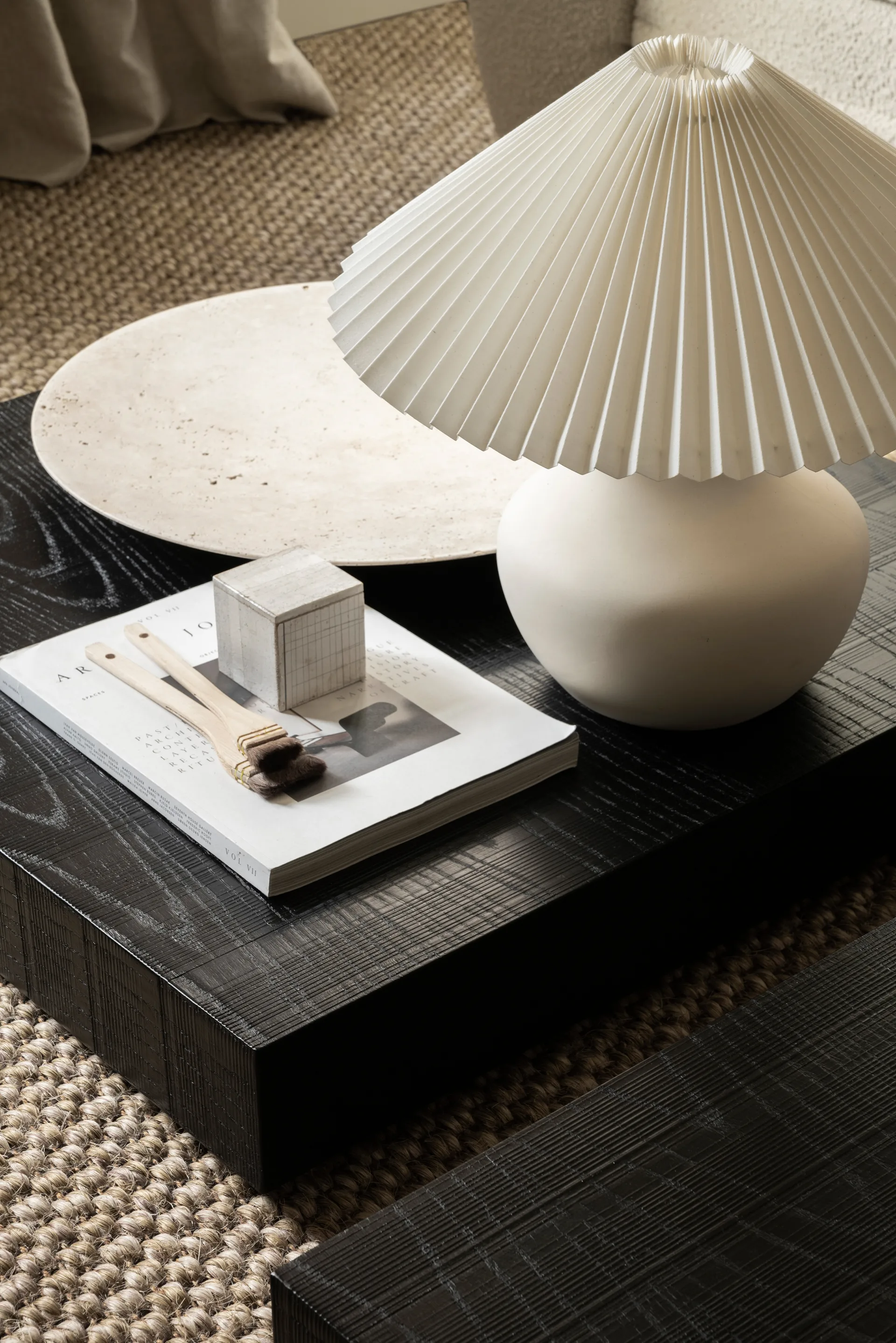 Pie de lámpara Mia 31 cm, White-ivory Watt & Veke