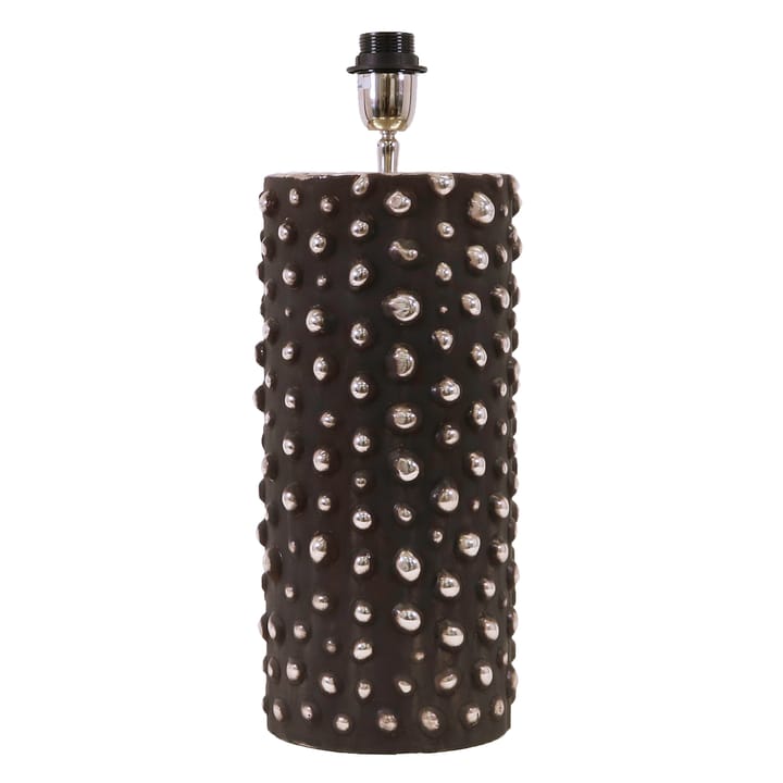 Pie de lámpara Peggy 28 cm, negro-plata Watt & Veke