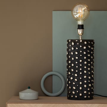Pie de lámpara Peggy 28 cm - negro-plata - Watt & Veke