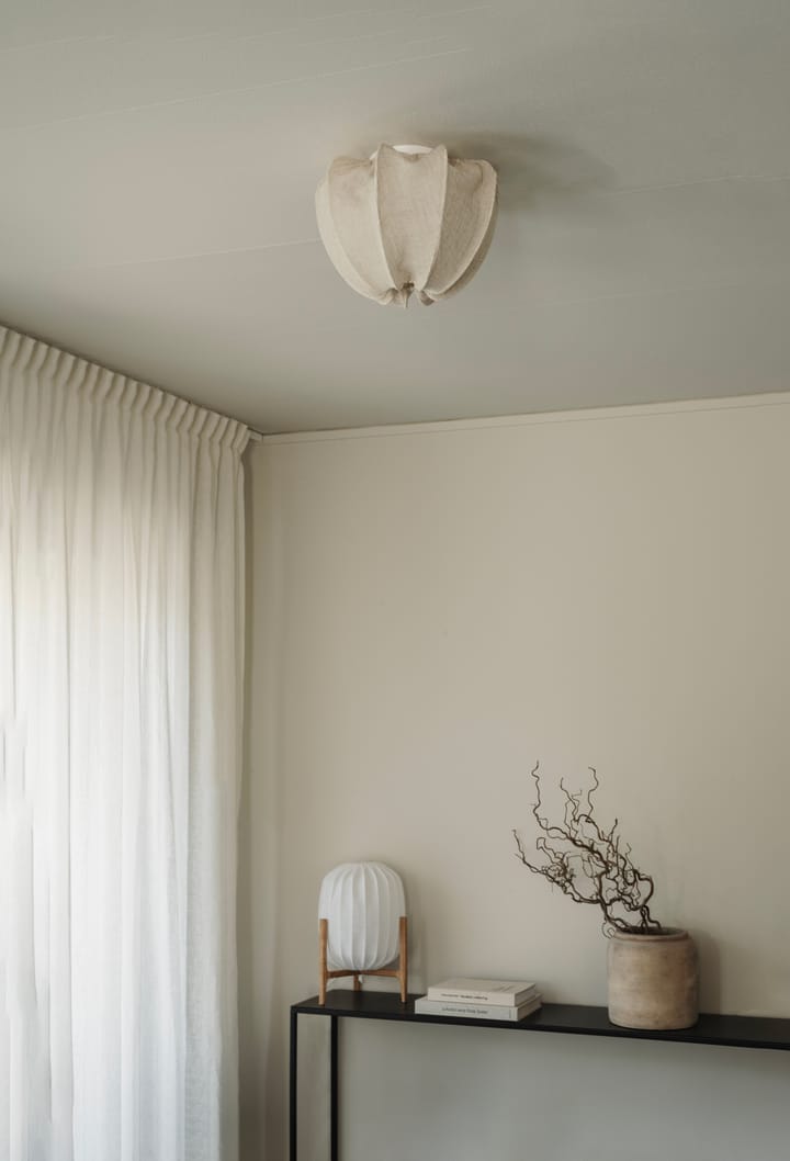 Plafón mini Anna Ø30 cm, Natural linen Watt & Veke