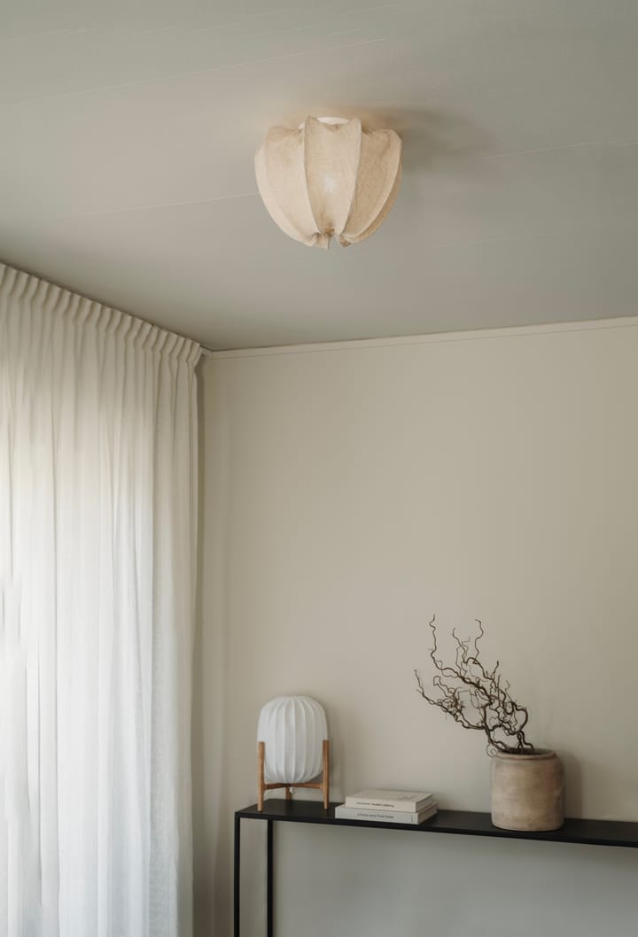 Plafón mini Anna Ø30 cm, Natural linen Watt & Veke