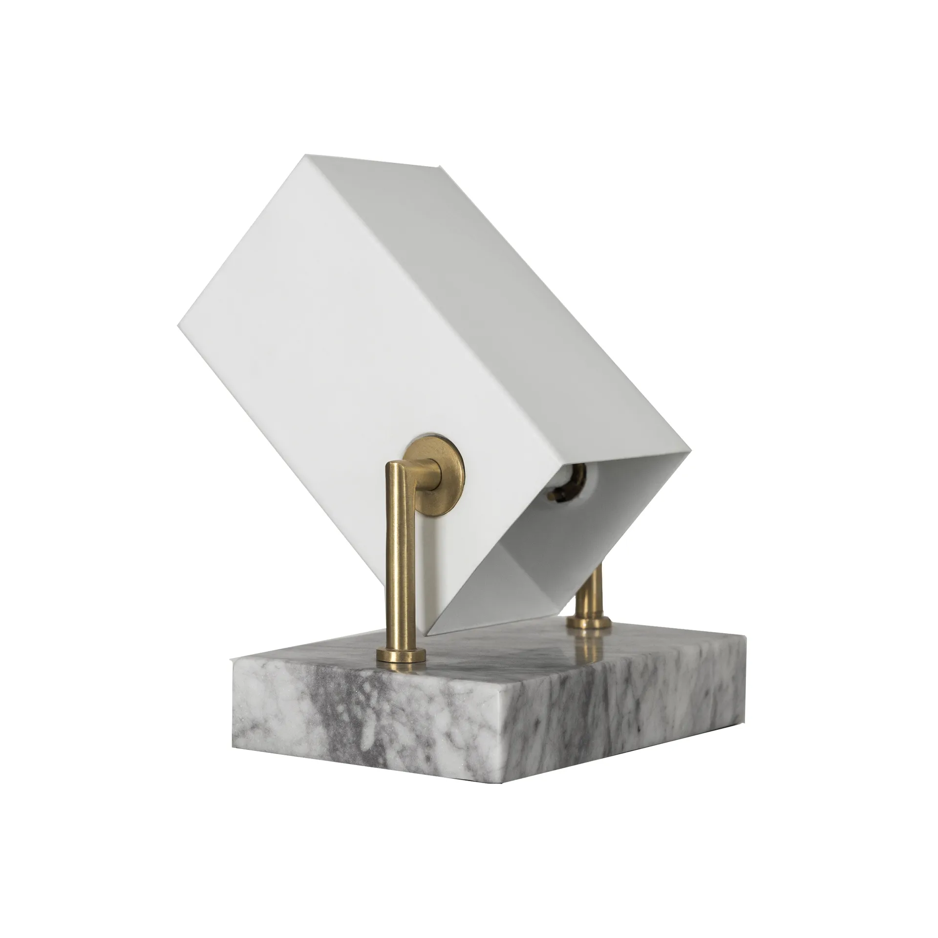 Spotlight de suelo Box, blanco mate Watt & Veke