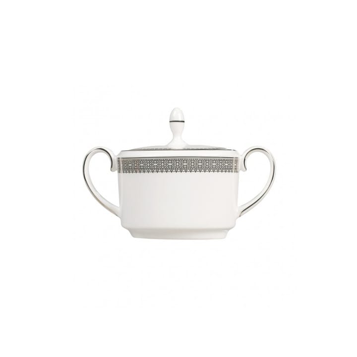 Azucarero Vera Wang Lace Platinum - blanco - Wedgewood
