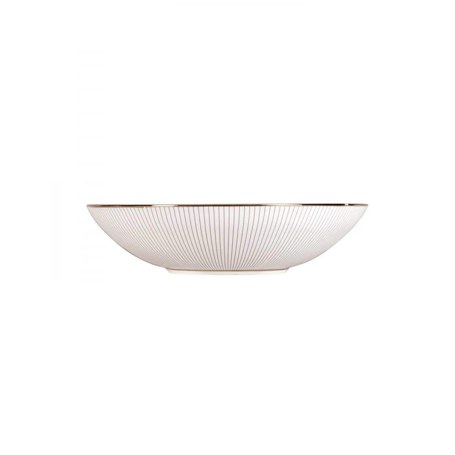 Bol para sopa Pinstripe Ø 22 cm, blanco Wedgwood