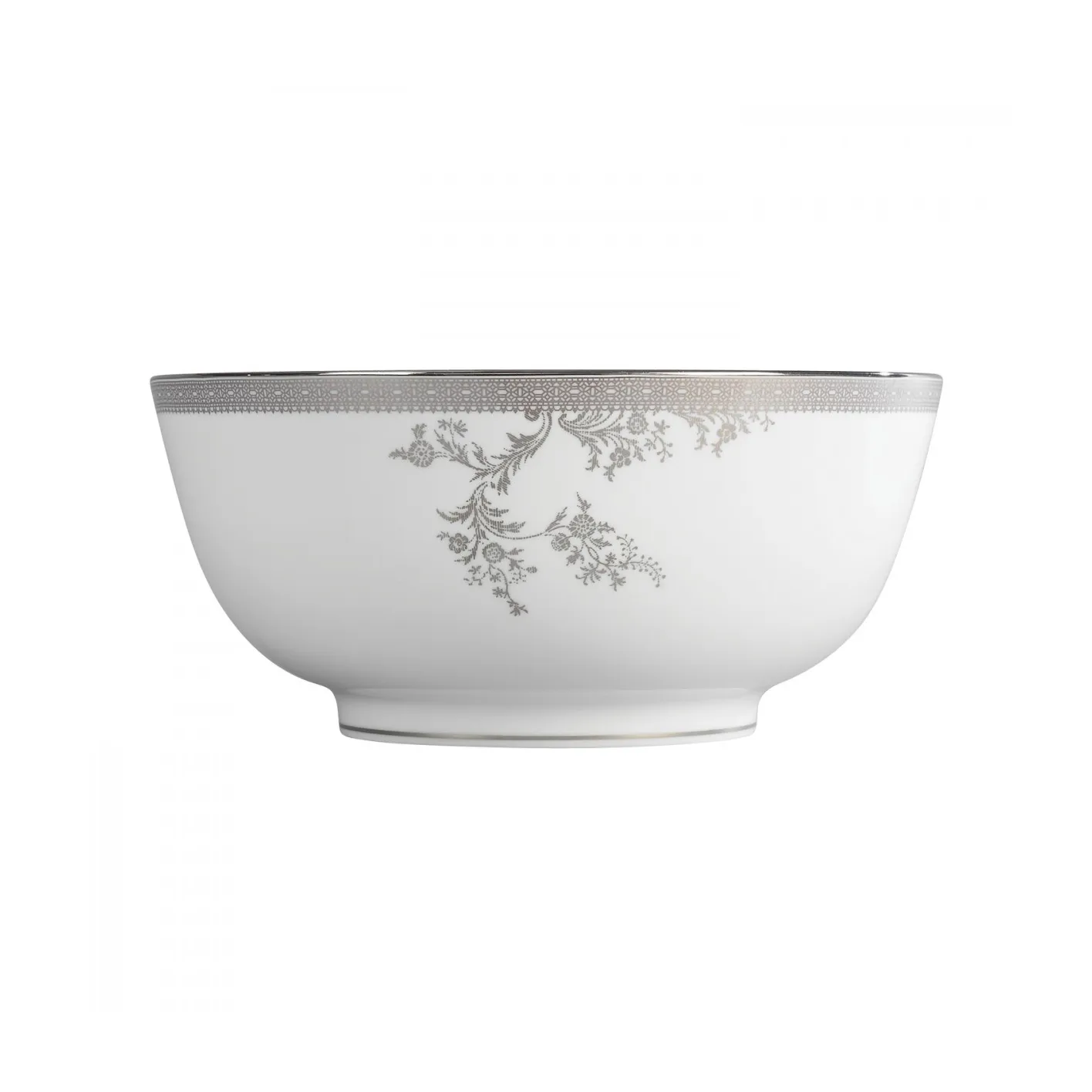 Ensaladera Vera Wang Lace Platinum, Ø 25 cm Wedgwood