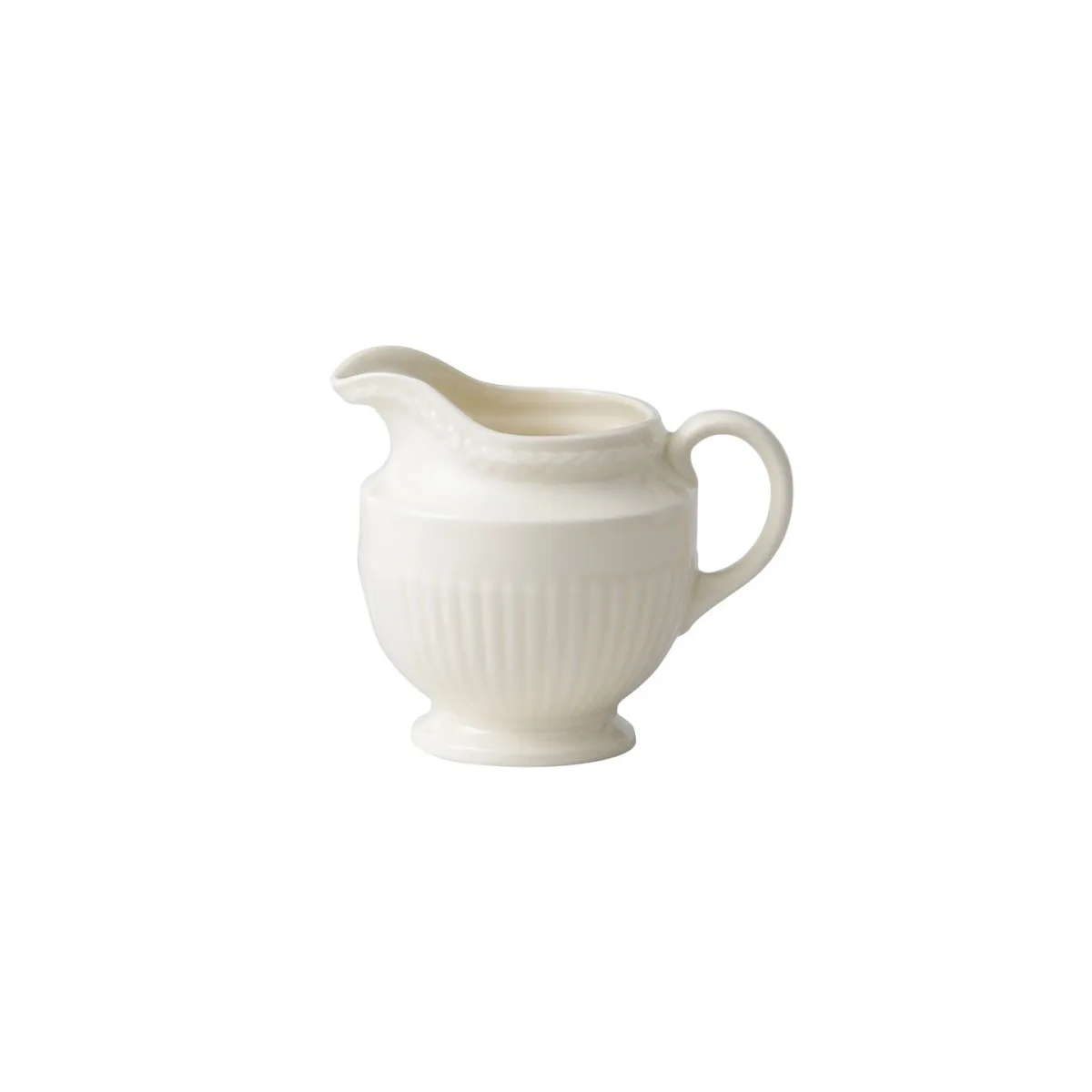 Jarra de leche y nata Edme, blanco Wedgwood