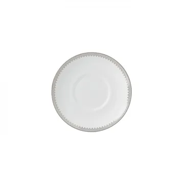 Platillo para taza espresso Vera Wang Grosgrain - blanco - Wedgwood
