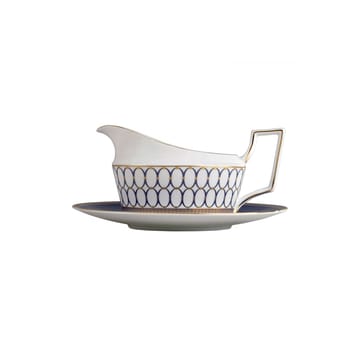 Plato para jarra para salsa Renaissance Gold - azul - Wedgwood