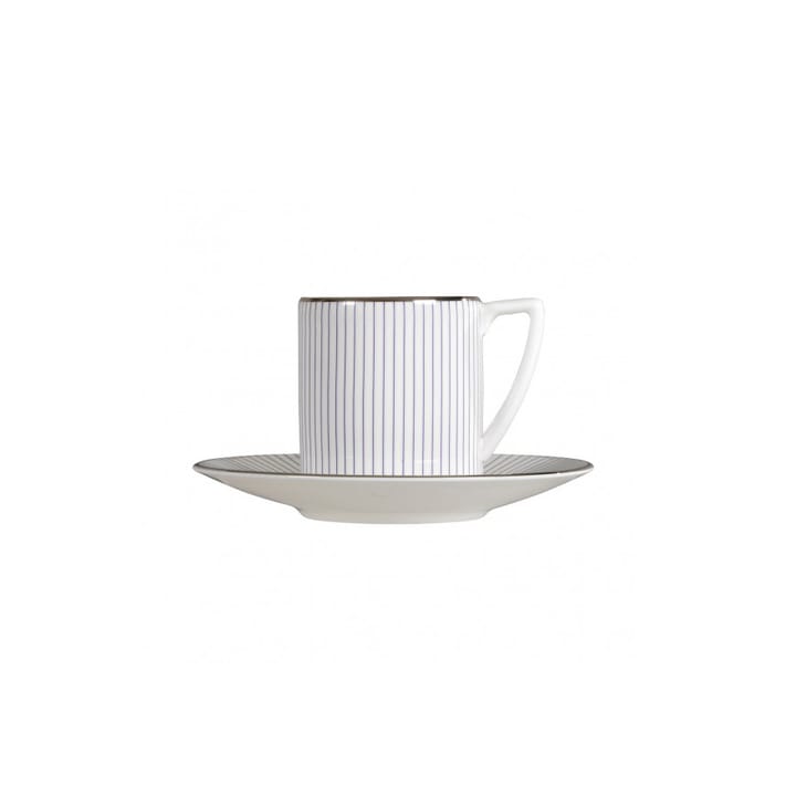 Plato para taza espresso Pinstripe - blanco - Wedgwood