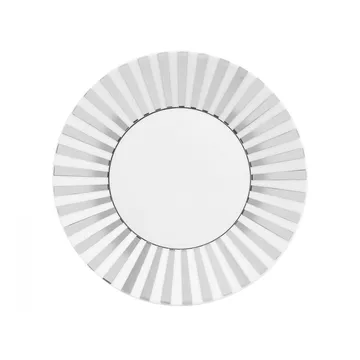 Plato Platinum con rayas - Ø 23 cm - Wedgwood