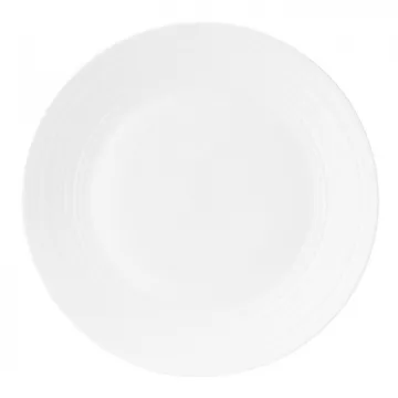 Plato White Strata - Ø 27 cm - Wedgwood