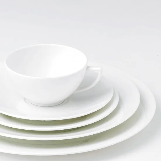 Plato White Strata, Ø 27 cm Wedgwood