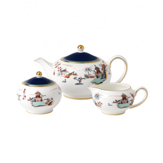 Set de servir té Wonderlust - 3 piezas - Wedgwood