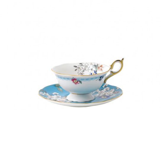 Taza de té pequeña y platillo Wonderlust - blossom - Wedgwood