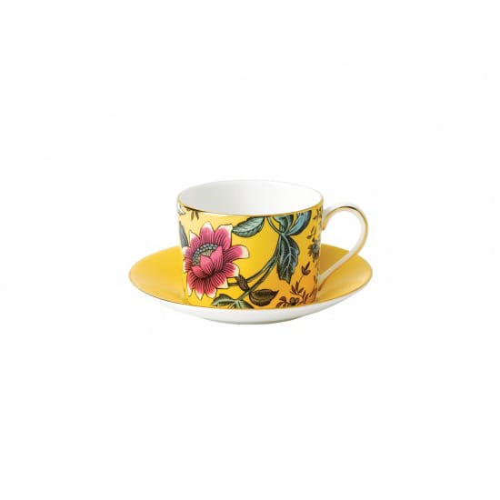 Taza y platillo Wonderlust - yellow tonquin - Wedgwood