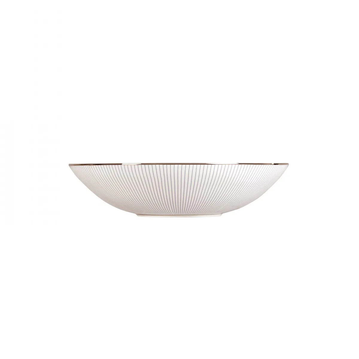 Tazón para muesli Pinstripe Ø 20 cm, blanco Wedgwood