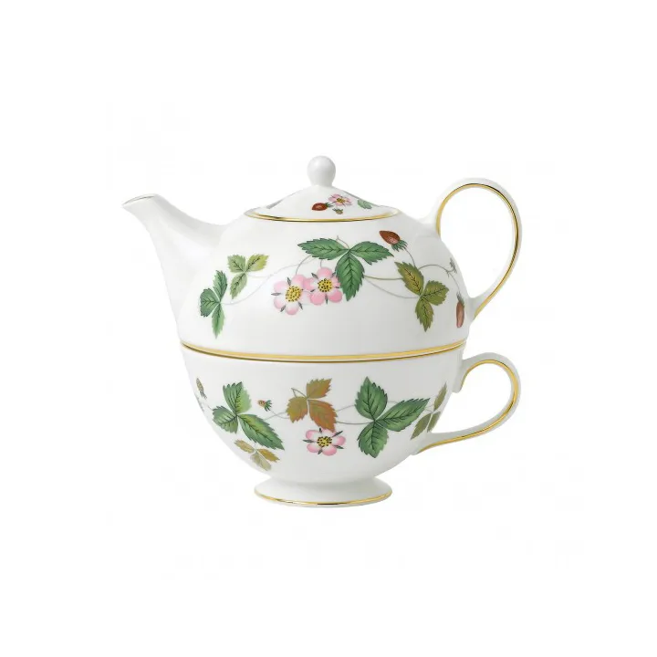 Tetera con taza Wild Strawberry, multi Wedgwood
