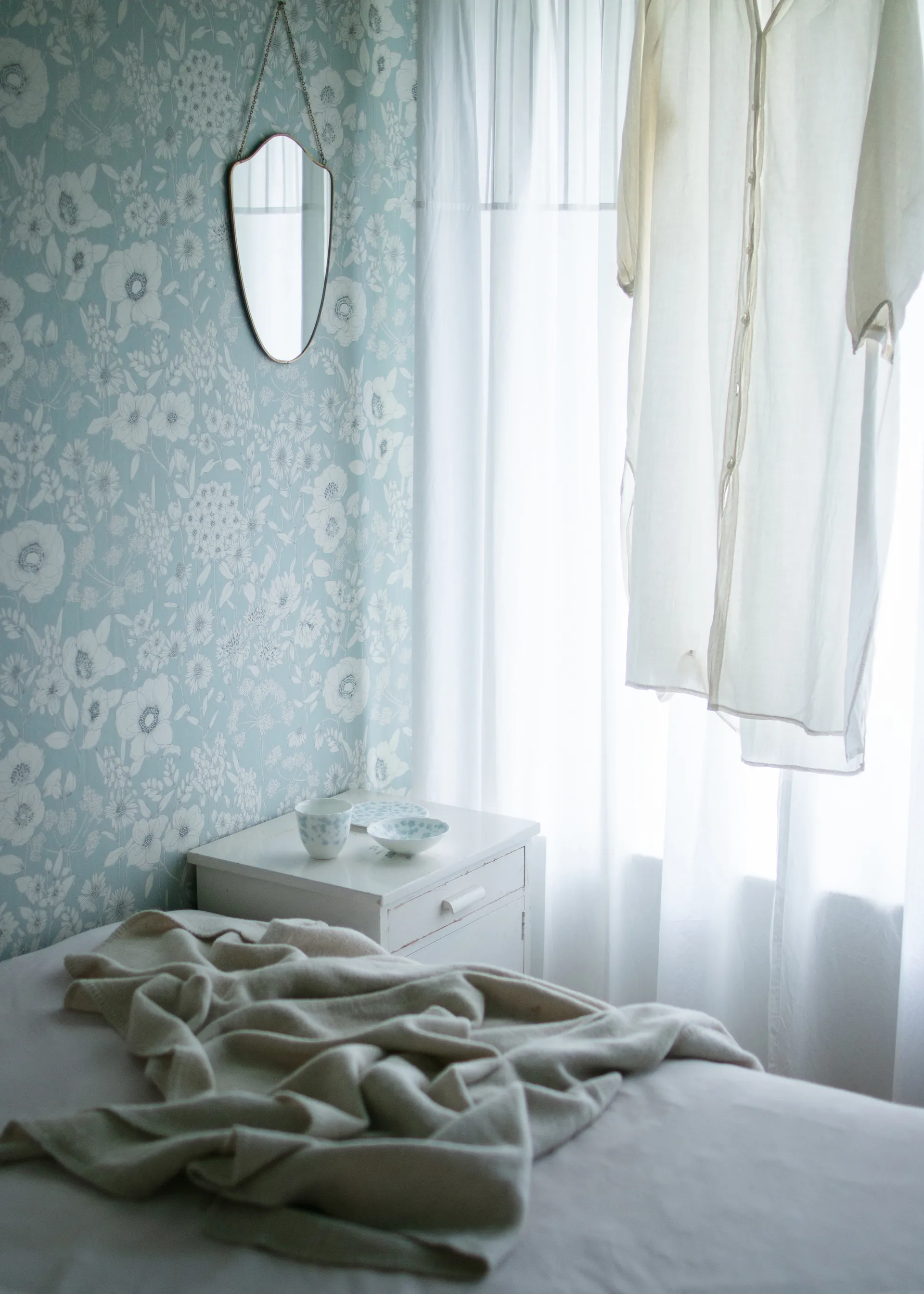 2 Tazas Slåpeblom 20 cl, Azul Wik & Walsøe