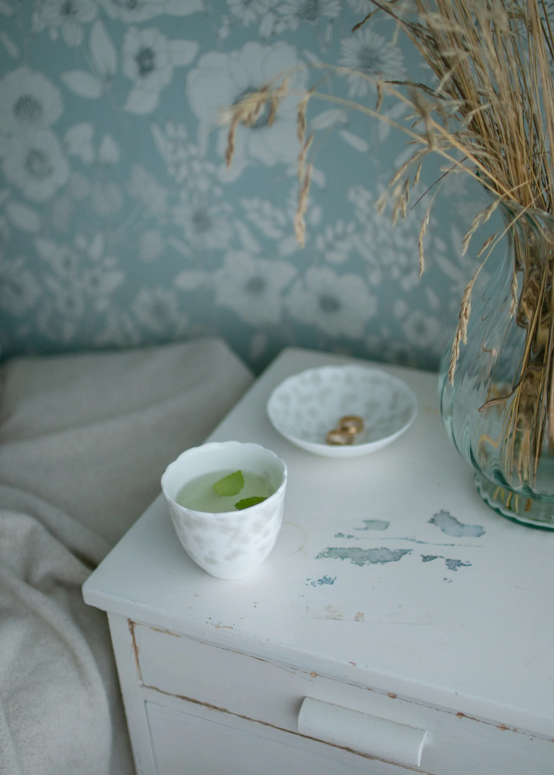 2 Tazas Slåpeblom 20 cl, Gris Wik & Walsøe