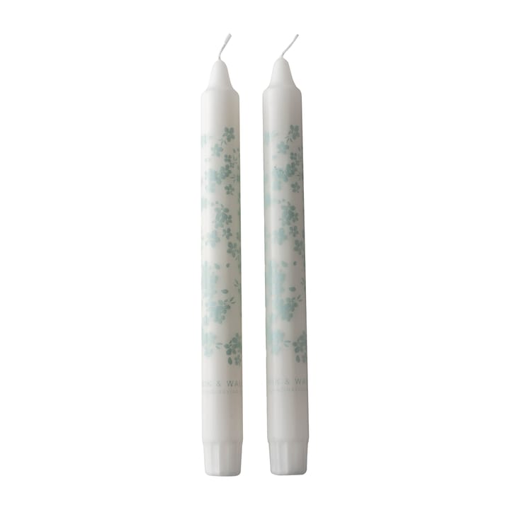 2 Velas alagargadas Slåpeblom - Azul - Wik & Walsøe
