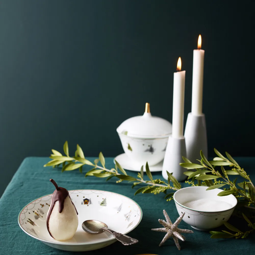 Bol con tapa Julemorgen, 14 cm Wik & Walsøe