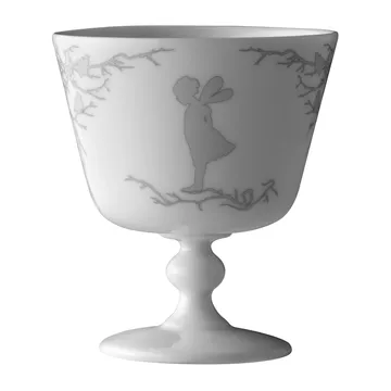 Bol de postre con pie Alv Ø11 cm - plata - Wik & Walsøe