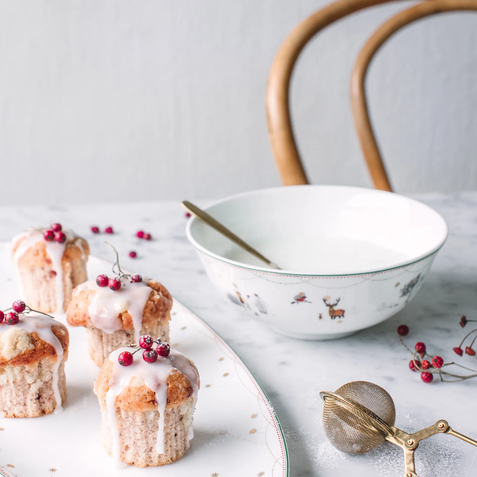 Bol Julemorgen, Ø17 cm Wik & Walsøe