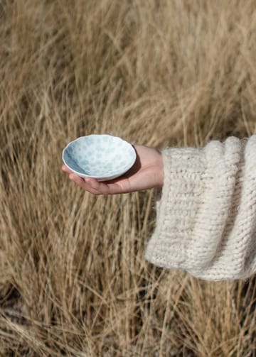 Bol Slåpeblom Ø12 cm - Azul - Wik & Walsøe