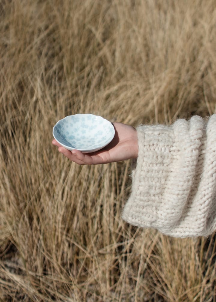 Bol Slåpeblom Ø12 cm, Azul Wik & Walsøe