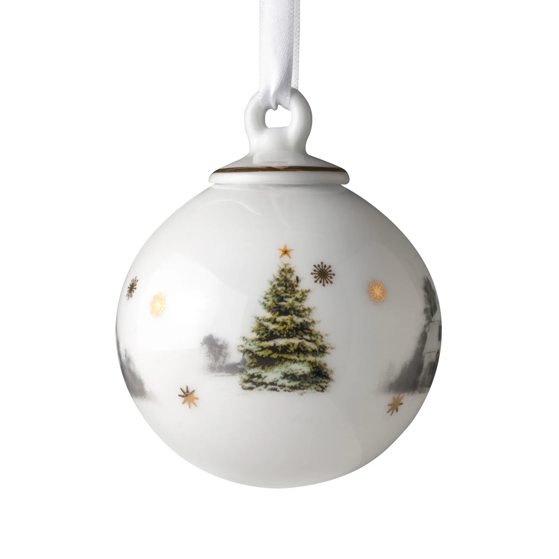 Bola de navidad Julemorgen pequeña, casa Wik & Walsøe