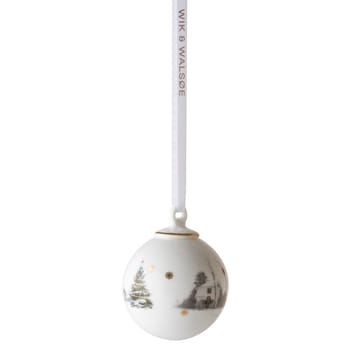 Bola de navidad Julemorgen pequeña - casa - Wik & Walsøe