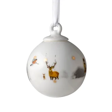 Bola de navidad Julemorgen pequeña - ciervo - Wik & Walsøe