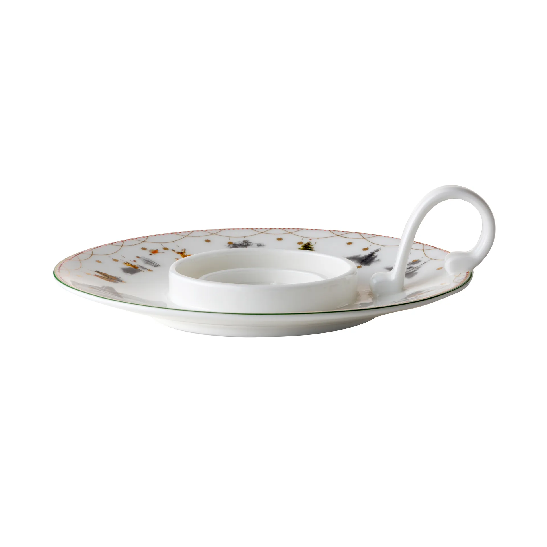 Candelabro Julemorgen Story, blanco Wik & Walsøe