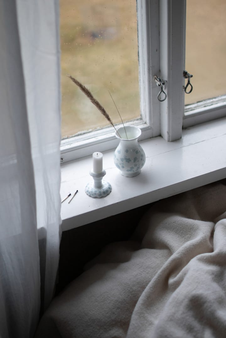 Candelabro Slåpeblom 5,5 cm, azul Wik & Walsøe