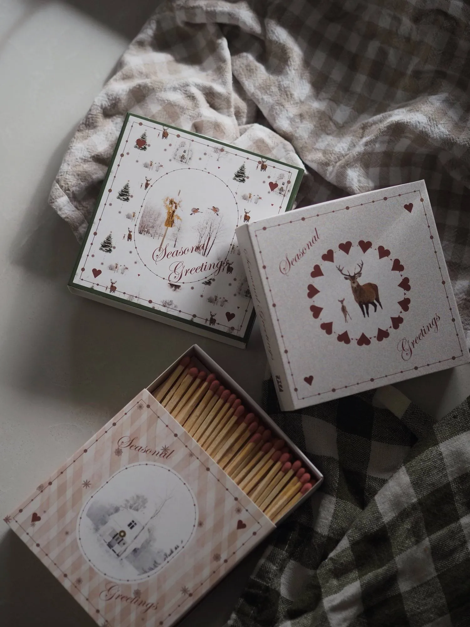 Cerillas Julemorgen, Árbol de Navidad Wik & Walsøe