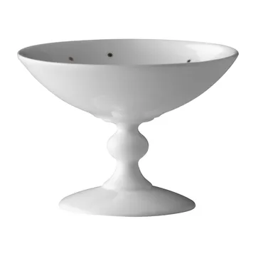Cuenco con pie Stjernedryss Ø12 cm - Blanco - Wik & Walsøe