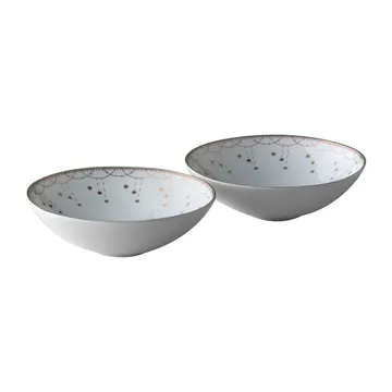 Cuenco pequeño Julemorgen Garland Ø12 cm, 2 unidades - Blanco - Wik & Walsøe